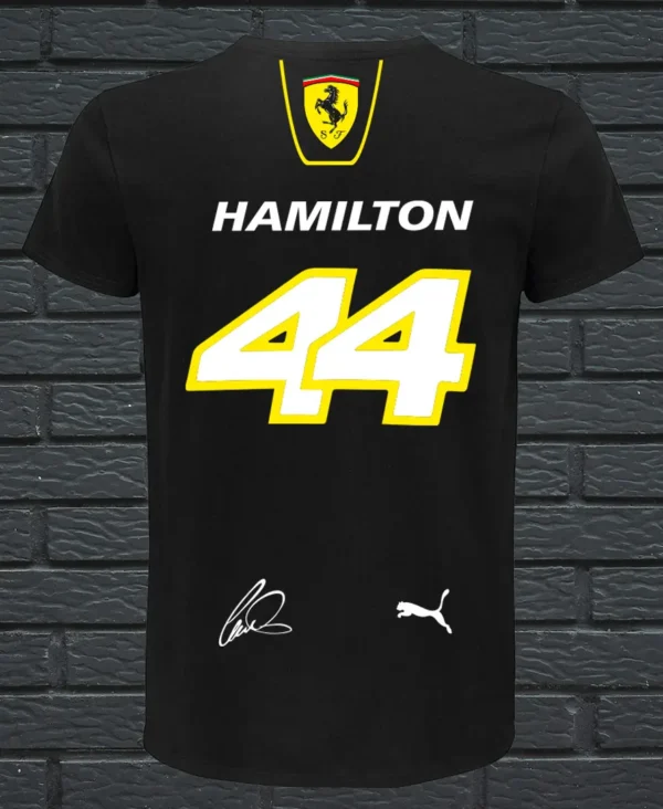 Camiseta Lewis Hamilton Ferrari - Imagen 4